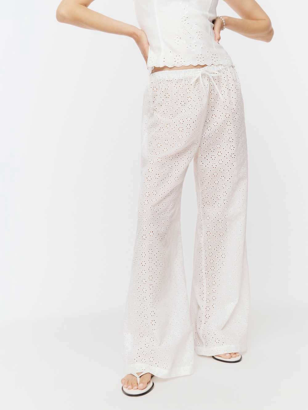 Reformation Olina Pant Ivory - Size S